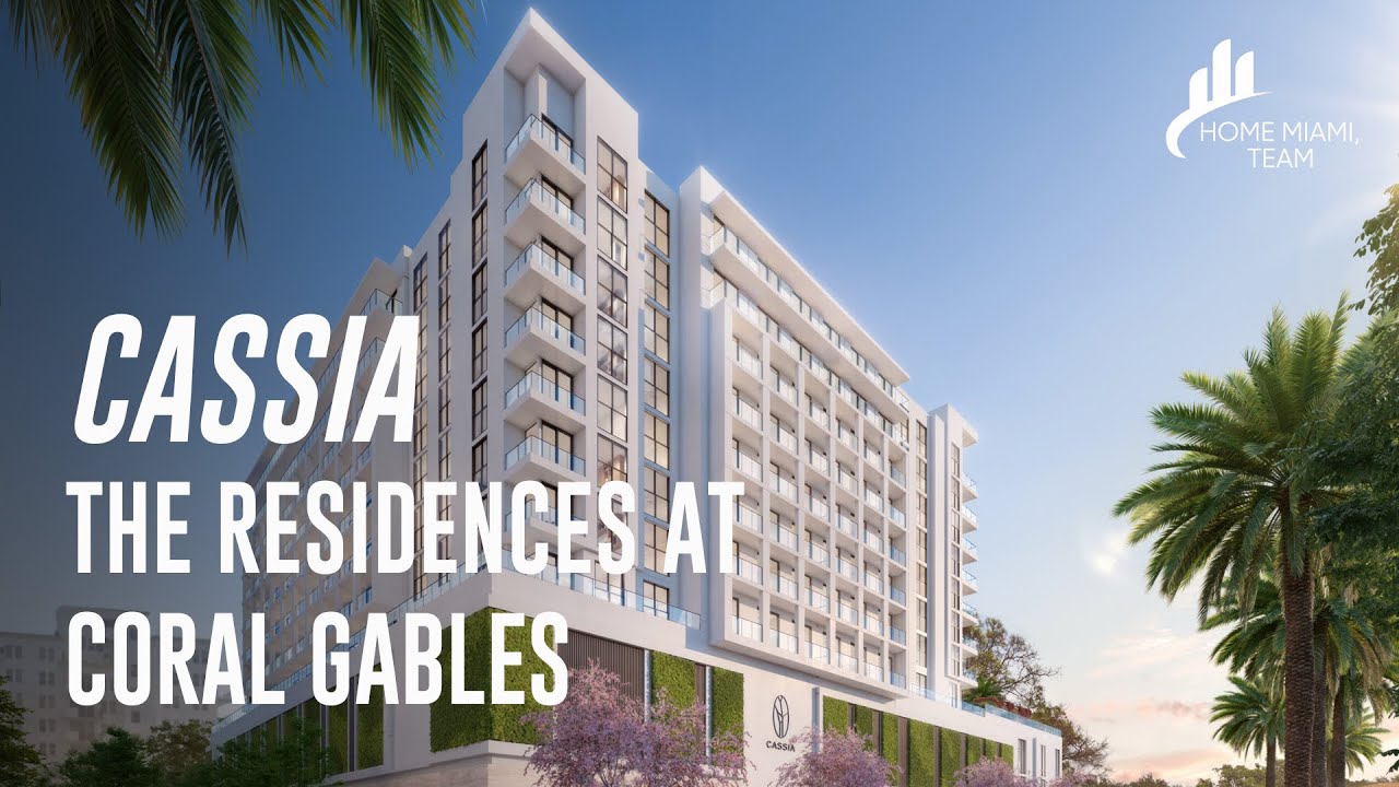 Introducing Cassia Residences: Under Construction in Coral Gables