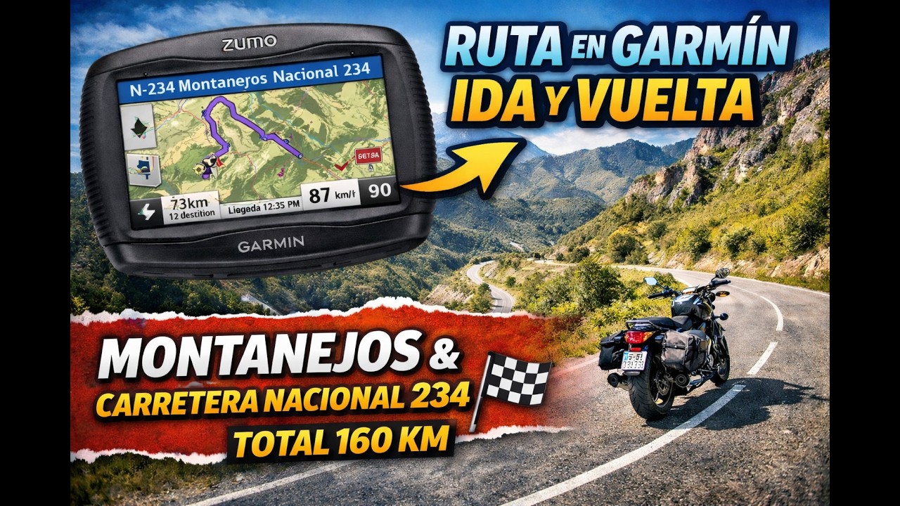 Ida y vuelta por la CV-20 y N-234 | 160 km de curvas