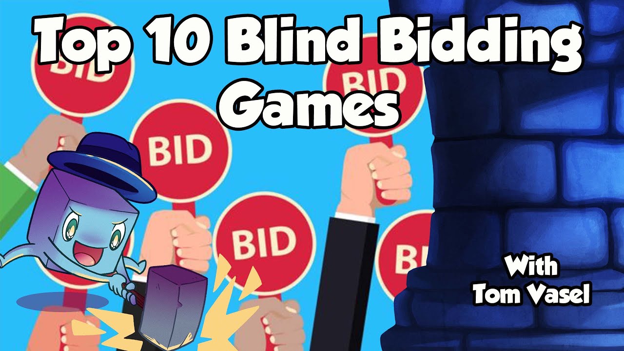 Top 10 Blind Bidding Games - with Tom Vasel