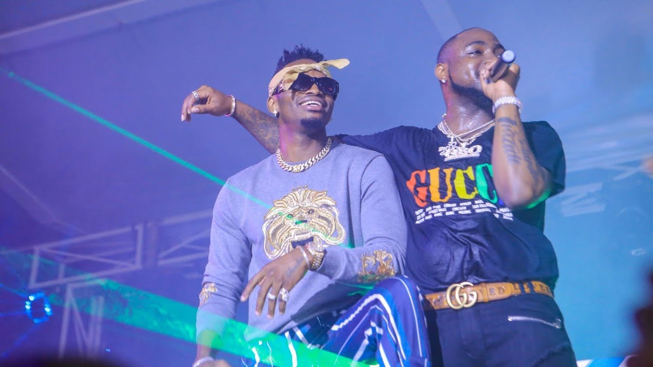 DAVIDO ampandisha DIAMOND JUKWAANI DAR Kwa Surprise, My Number One Remix, Kwangwaru zahusika