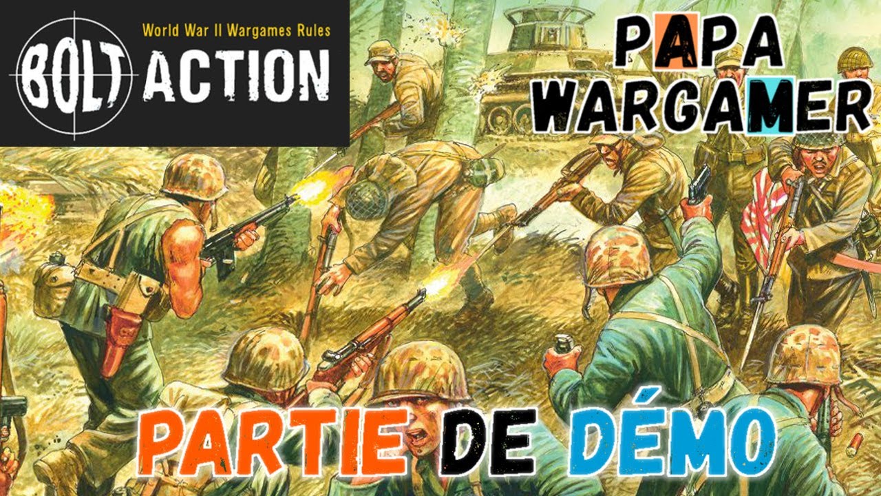 Bolt Action - Partie de démo (avec la boîte Island Assault)