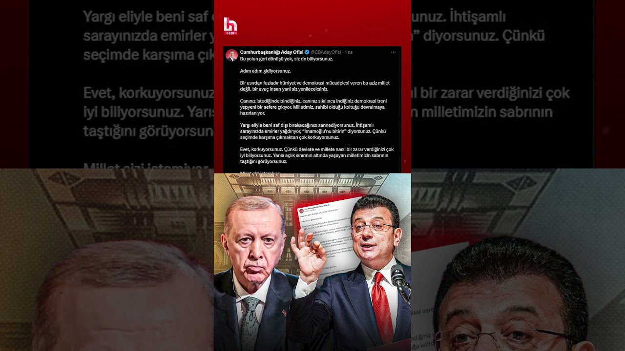 Ekrem İmamoğlu'ndan Erdoğan'ın uykularını ka&ccedil;ıracak s&ouml;zler!