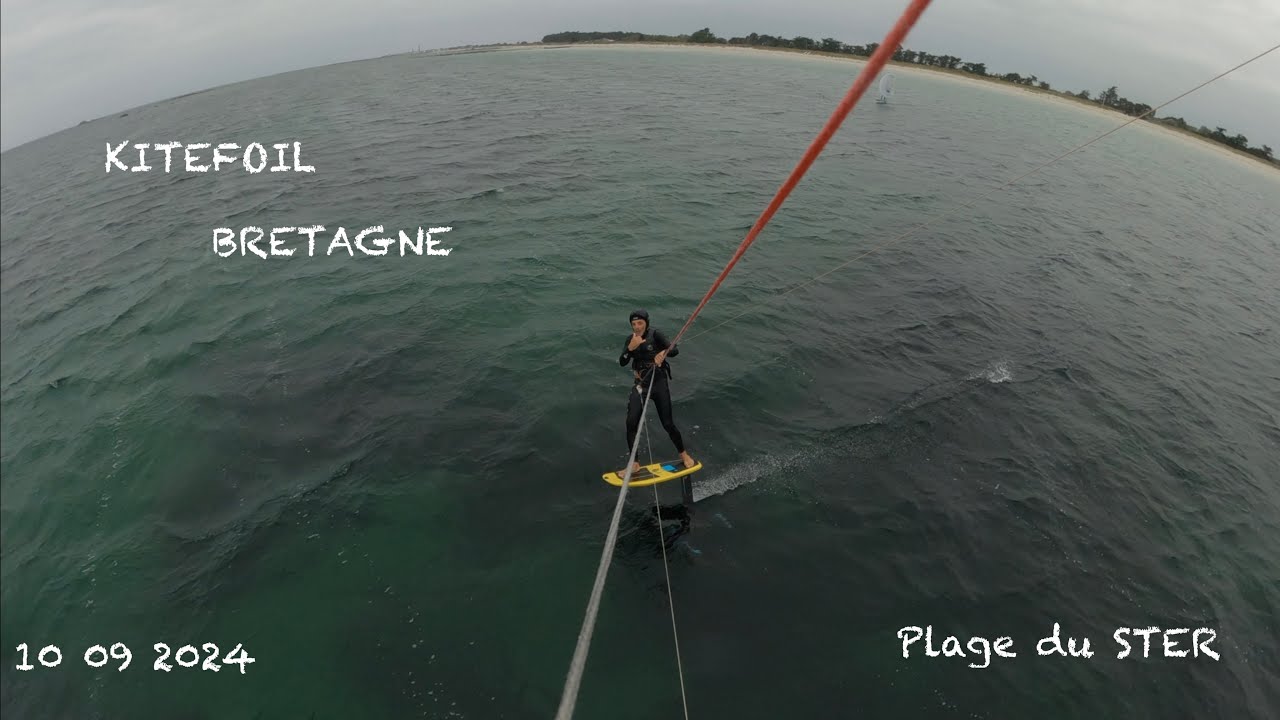 2024 KITEFOIL BRETAGNE Plage  LE STER