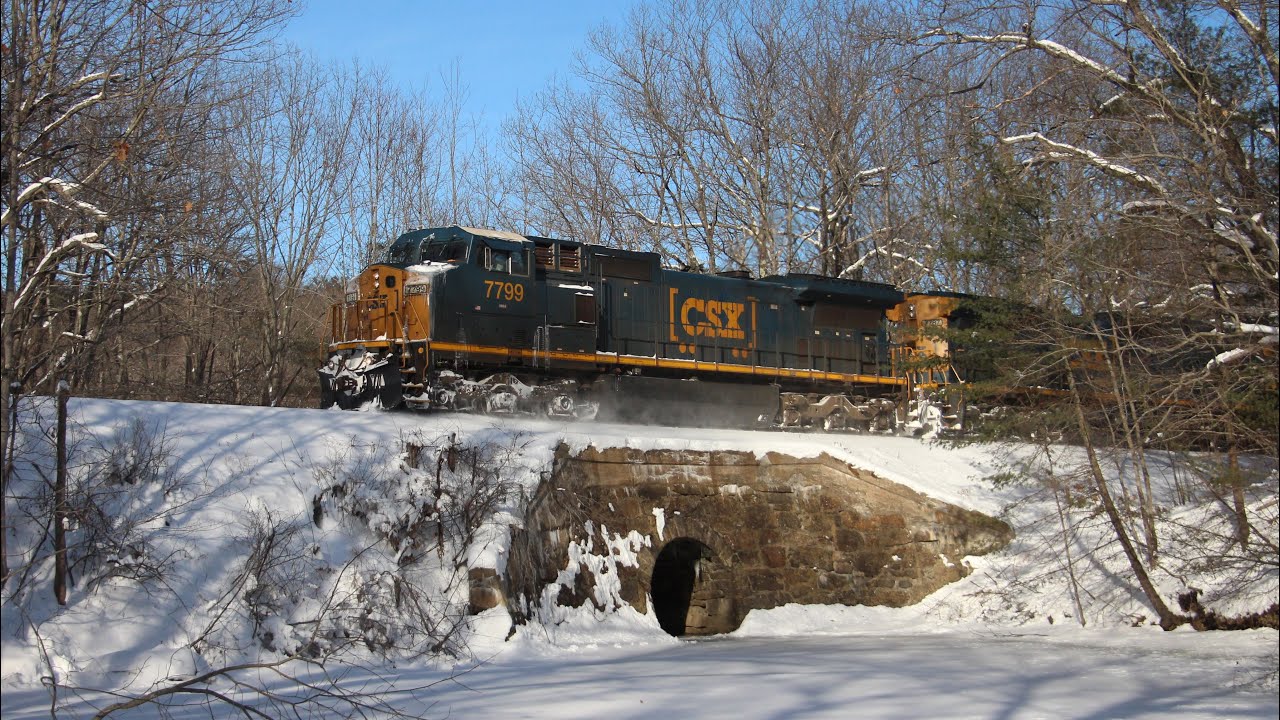 CSX train LO70’s journey east and west