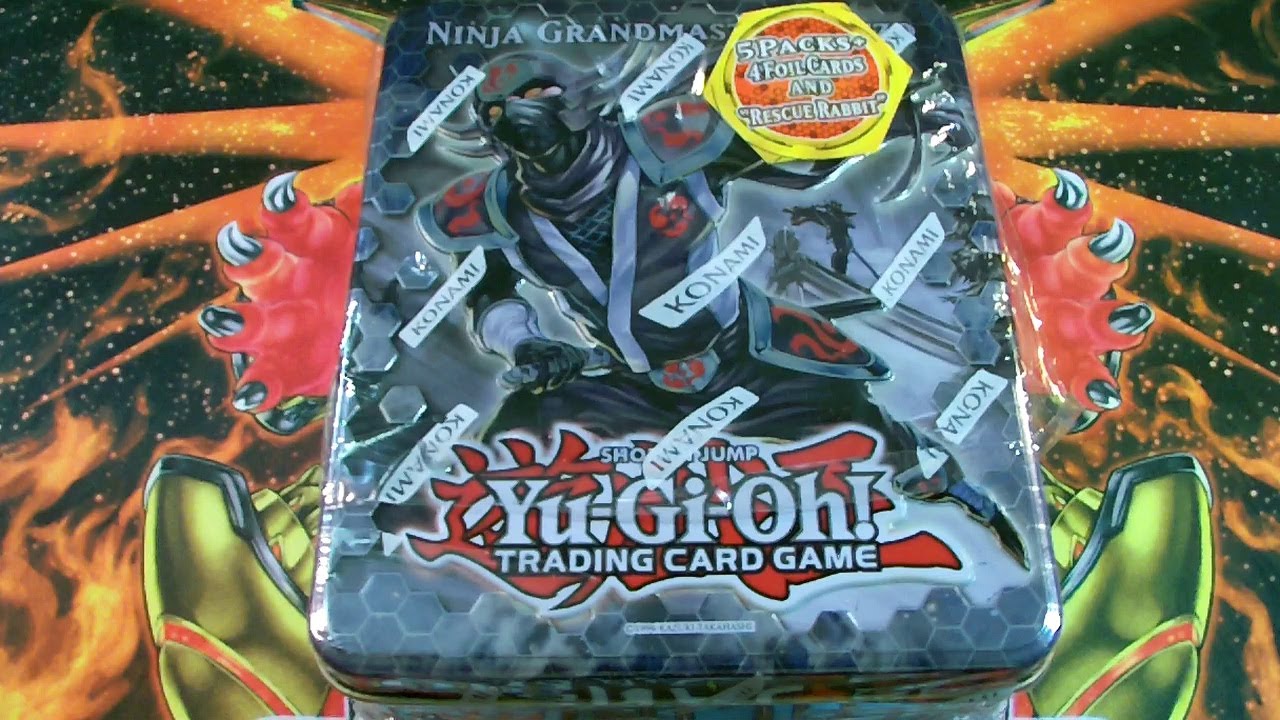 Best Yugioh 2012 Ninja Grandmaster Hanzo Tin Opening Ever!
