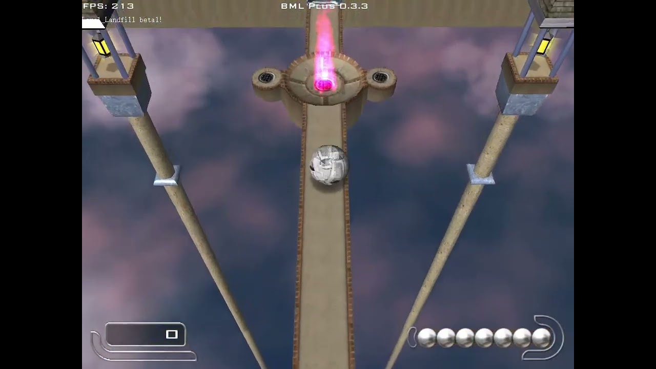 Landfill in the Clouds - Ballance community custom level Beta Playthrough