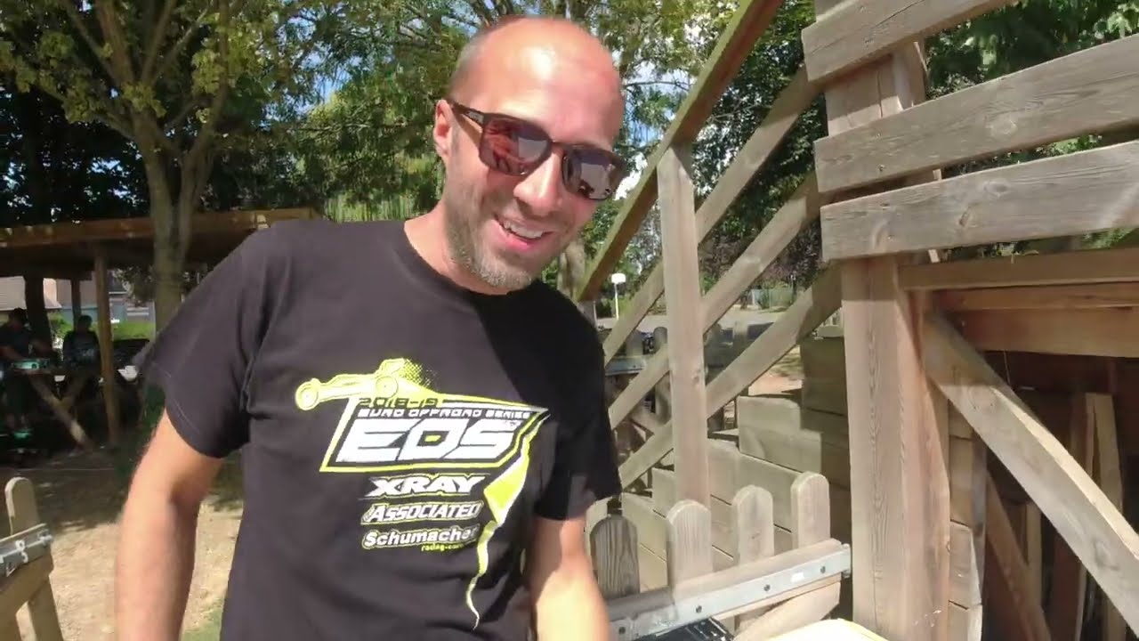 La touring Xray X4 de Christophe Dupuis et roulage au Loos LCML