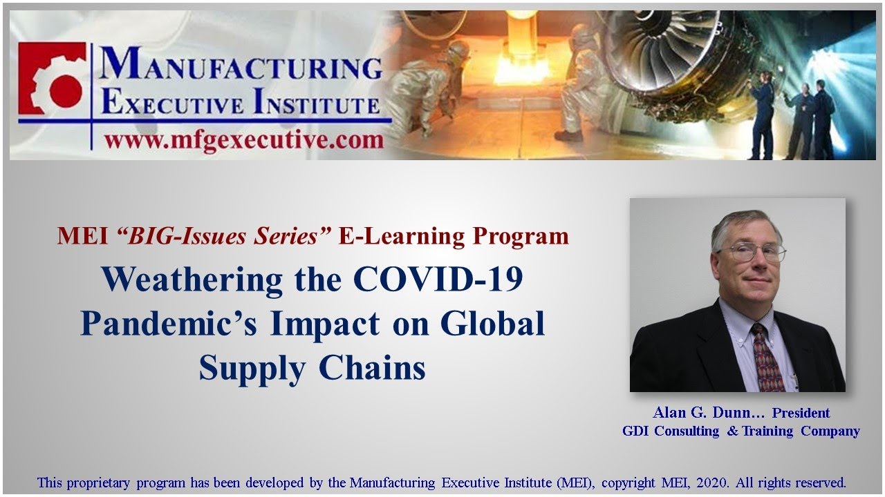 Weathering the COVID-19 Pandemic&rsquo;s Impact on Global Supply Chains