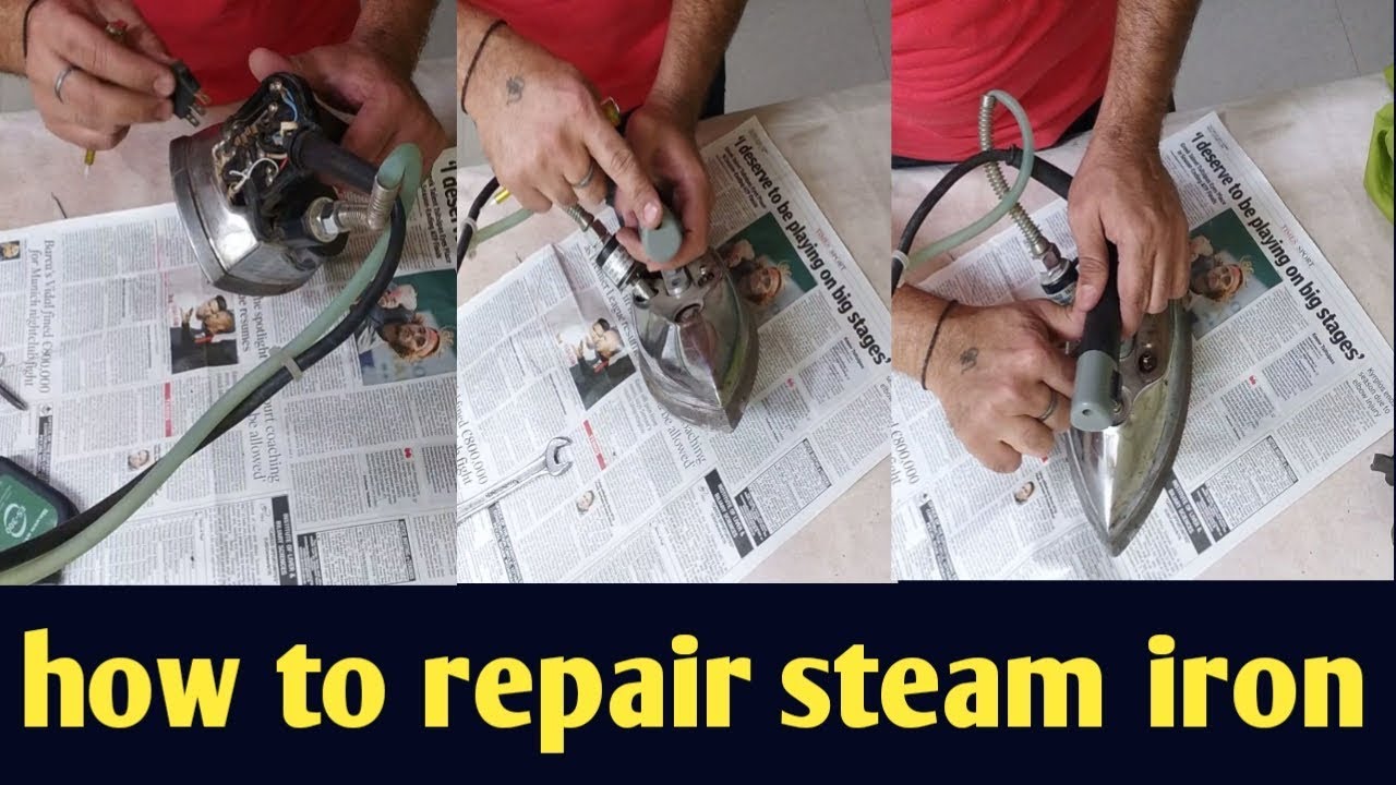 How to repair steam iron, silver star gravity steam iron repair, (Hindi)