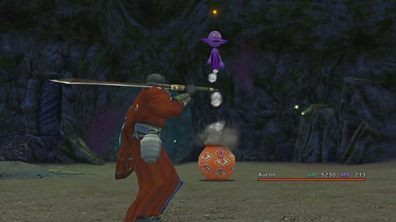 Final Fantasy X - casting Doom on the magic pot (and waiting out the 200 turns)