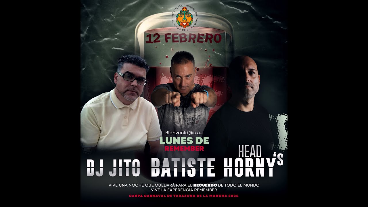 SET HEAD HORNY'S CARNAVALES 2024 TARAZONA DE LA MANCHA