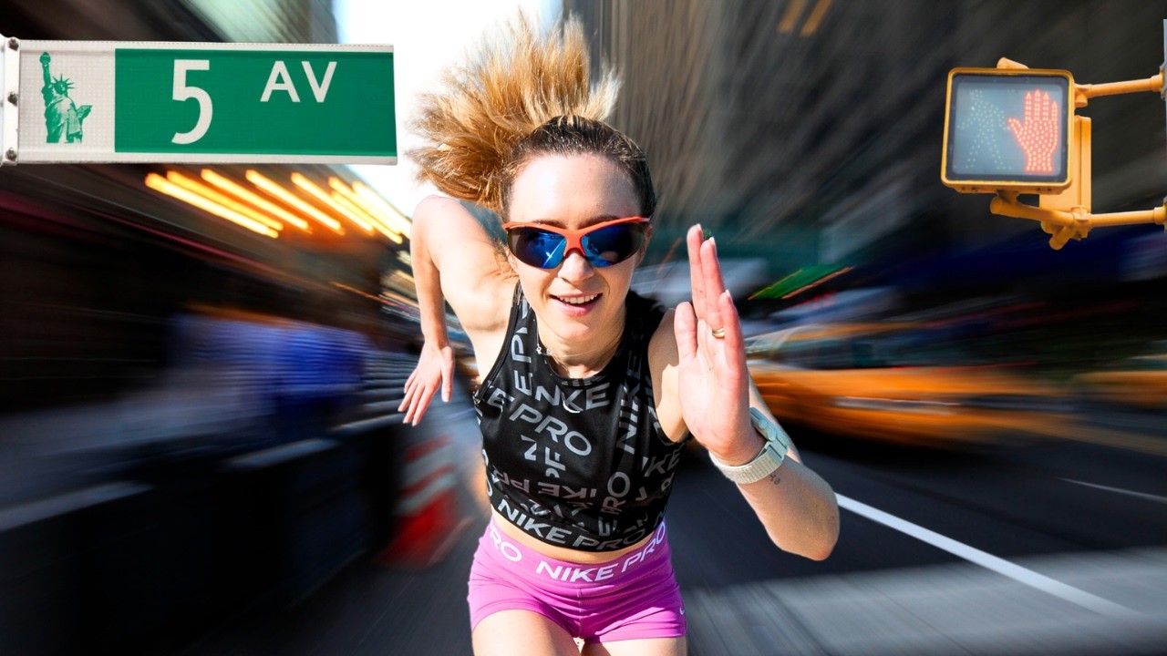 I ran the NEW YORK CITY MARATHON course… ALONE!