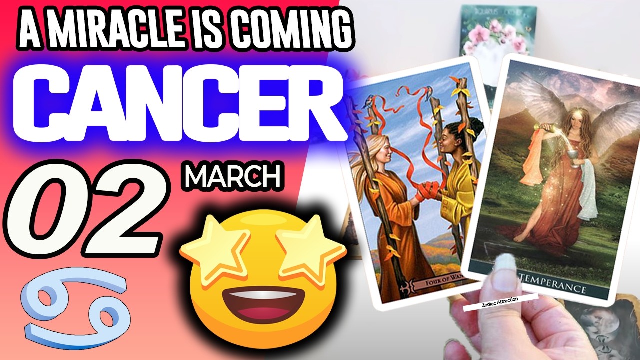 Cancer ♋❎ A MIRACLE IS COMING ❎ horoscope for today MARCH 2 2026 ♋ #cancer tarot MARCH