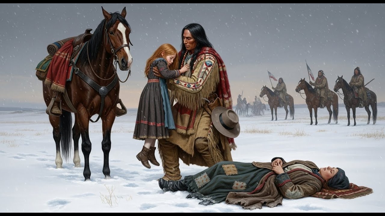 She Collapsed Near Their Lands - Then The Lakota Chief Came Down And Carried Her In His Arms