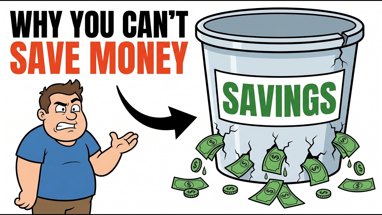 The Real Reason Why You Can't Save Money.