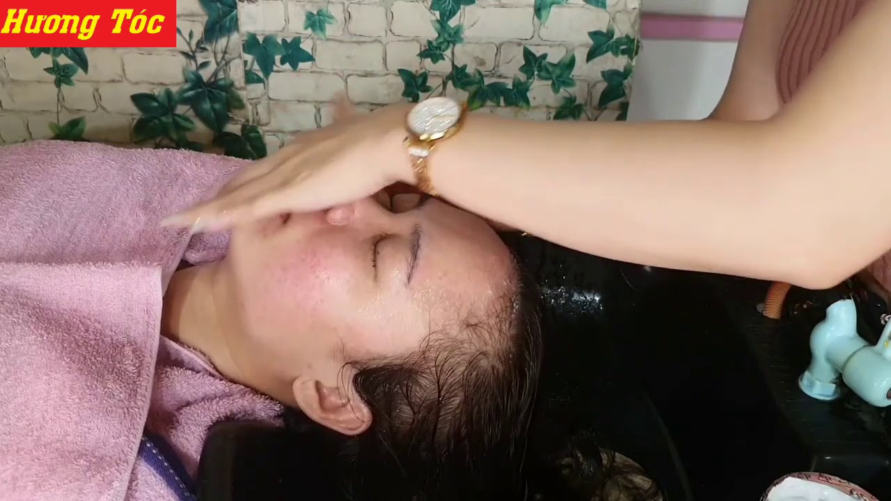 Kỹ thuật message mặt phát ra âm thanh nghe thật đã tai - tại Hương tóc