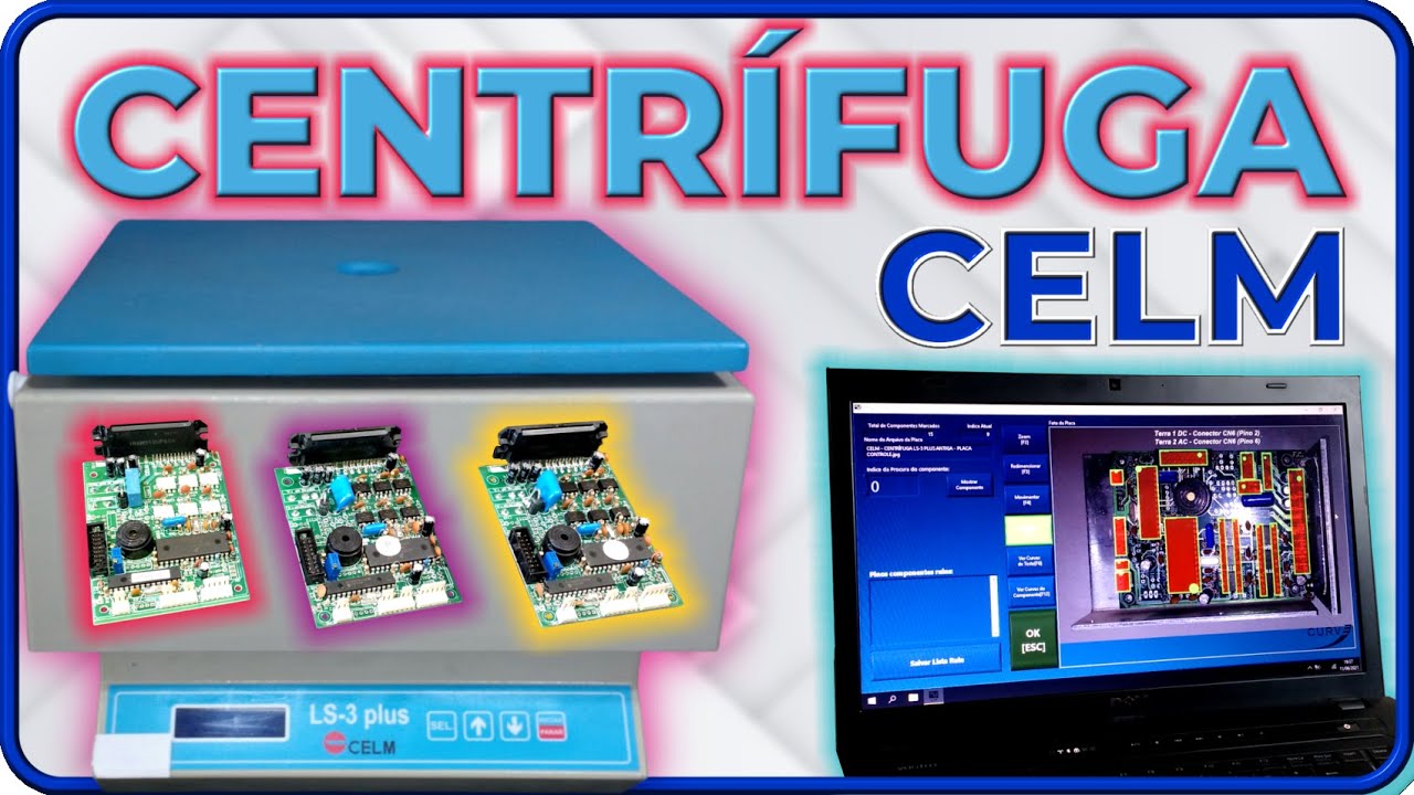 🔥Como recuperar placas da Centrífuga Celm LS-3 Plus?