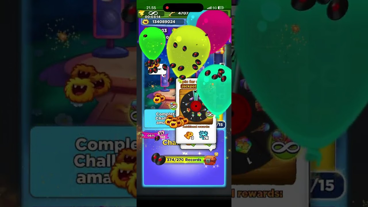 Best Fiends Mega Boost 5 Minutes #24 
