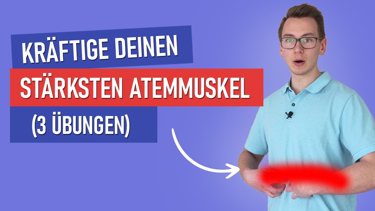 3 &Uuml;bungen, mit denen du den wichtigsten Atemmuskel trainierst (Das Zwerchfell)