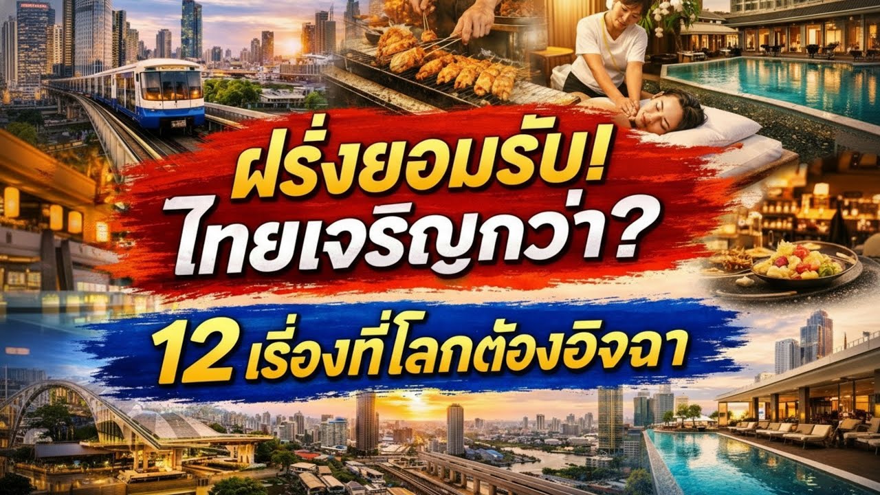 ฝรั่งอึ้ง! 12 เรื่องที่ 