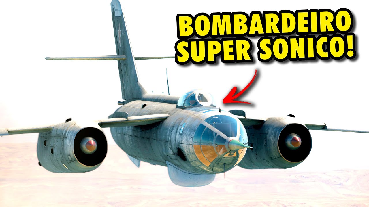 NINGUEM FALA DESTE UNICO BOMBARDEIRO SUPERSONICO SOVIETICO DO JOGO!! - Warthunder PT - BR