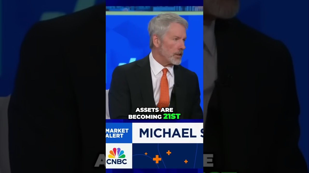 Bitcoin Demonetizes Assets: MicroStrategy's Michael Saylor on CNBC #shorts