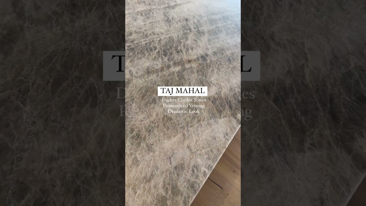 Choosing between Perla Venata and Taj Mahal quartzite?