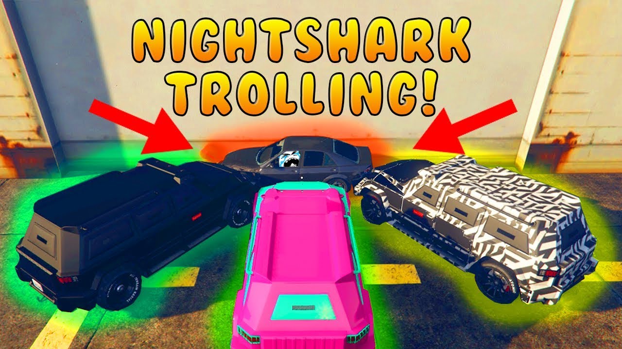 NIGHTSHARK TRAP TROLLING! (GTA FUNNY MOMENTS)