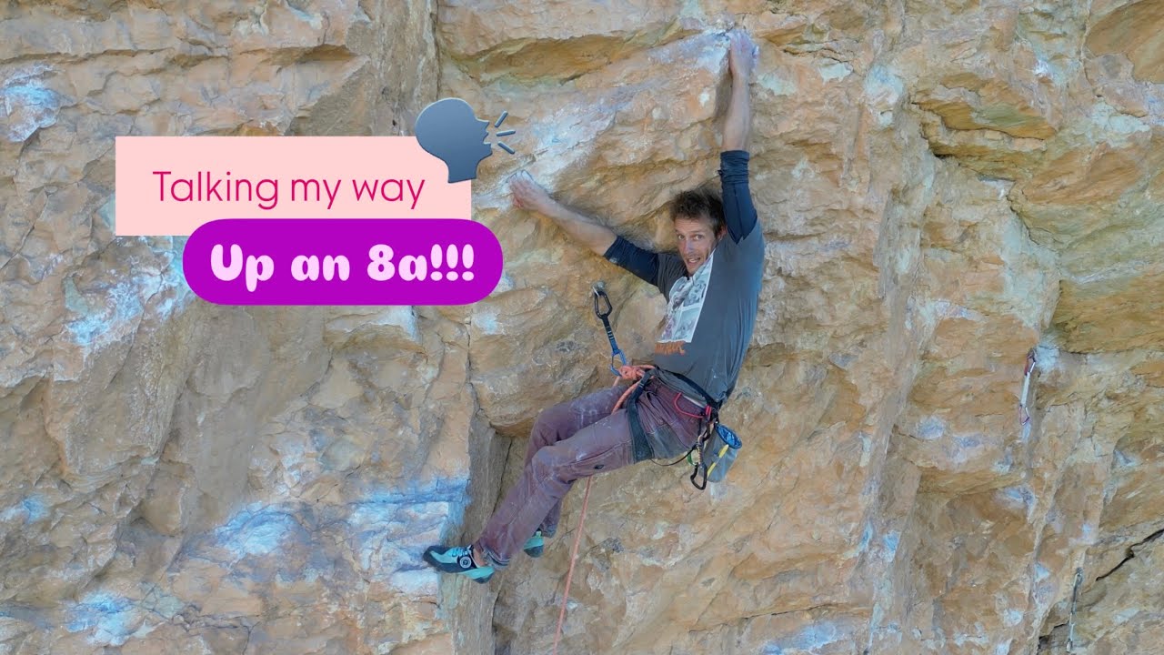 Talking my way up a 8a