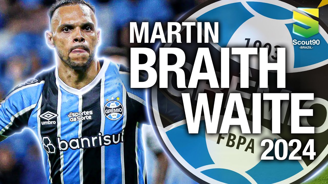 Martin Braithwaite 2024 - Crazy Skills, Assists & Goals - Grêmio | HD