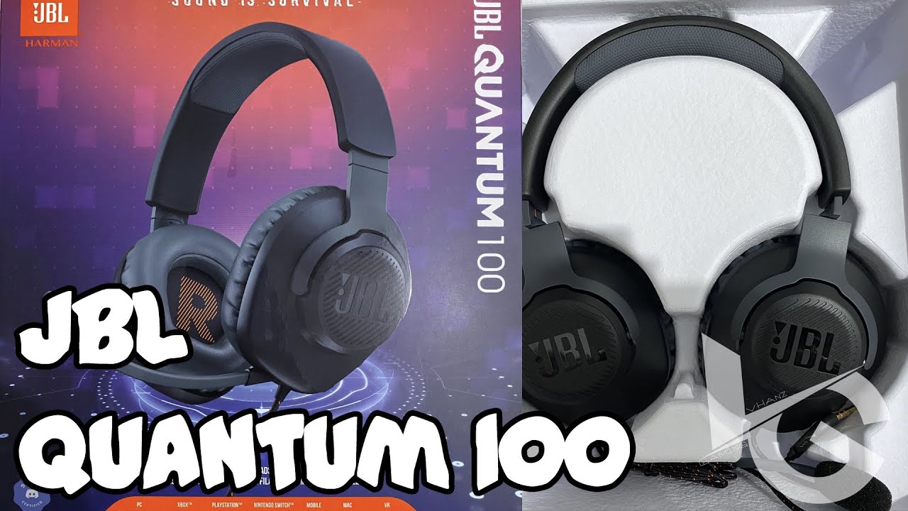 JBL Quantum 100 Unboxing
