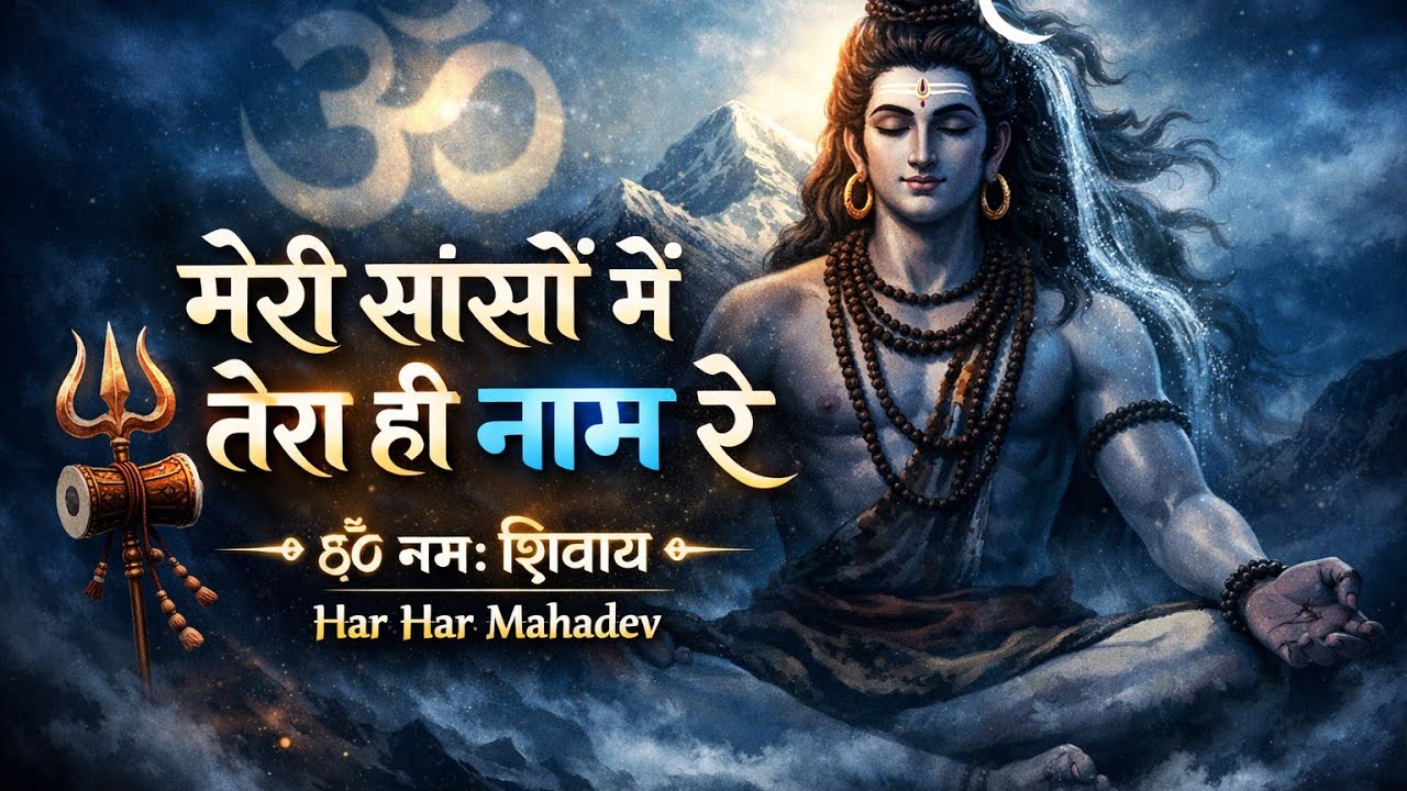 मेरी सांसों में तेरा ही नाम रे | Om Namah Shivay | Shiv Bhajan | Har Har Mahadev