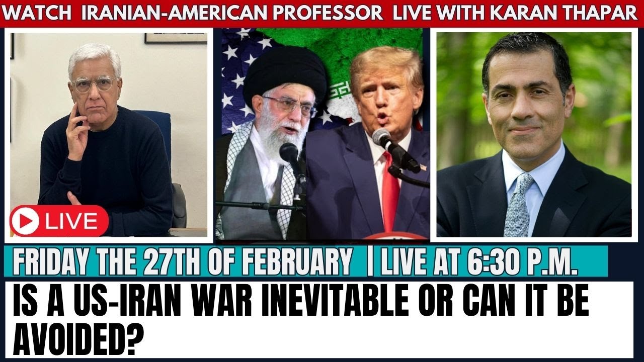 Is a US-Iran war inevitable or can it be avoided? | Karan Thapar Live