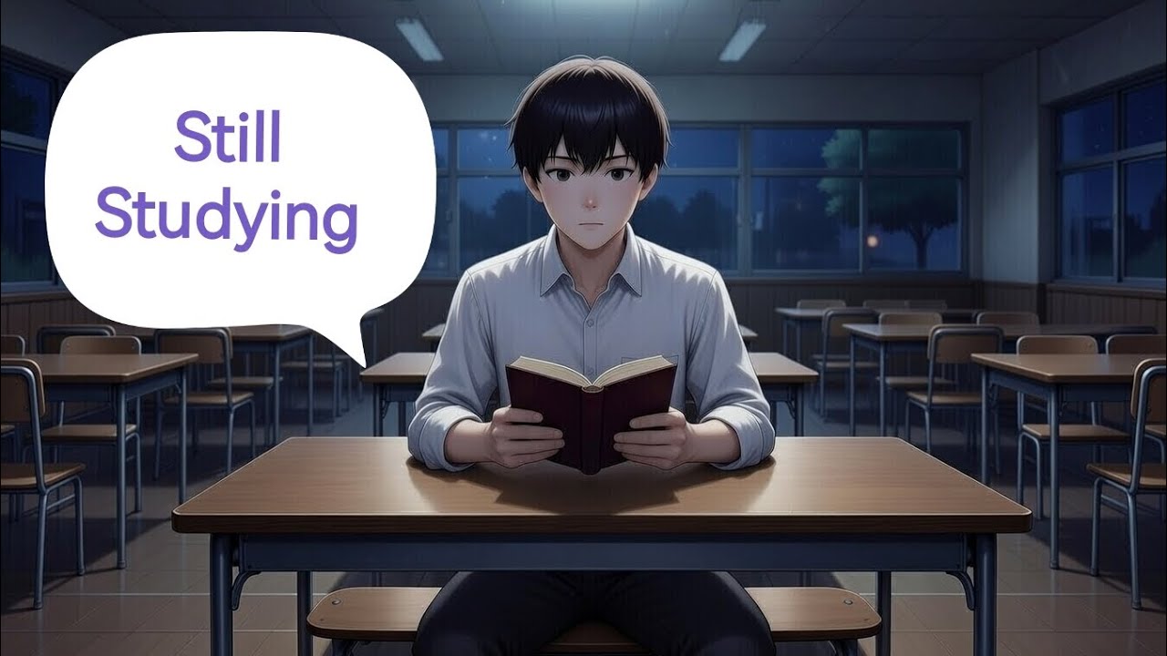 Midnight Classroom, Only Me and My Thoughts | Quiet Boy Lofi