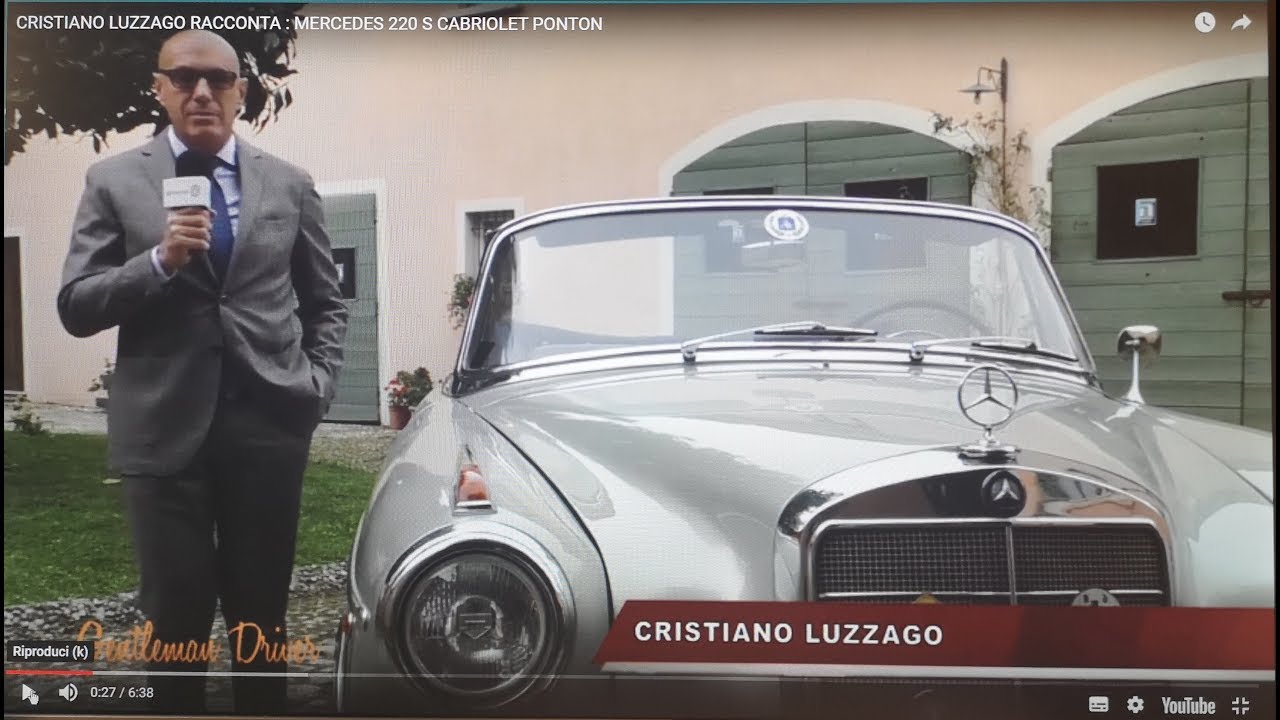 Cristiano Luzzago racconta: MERCEDES 220 S CABRIOLET PONTON