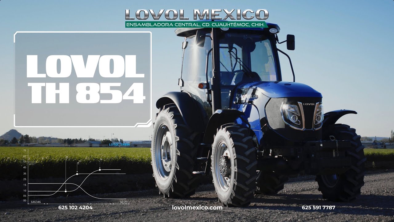 Caracteristicas tractor Lovol serie TH