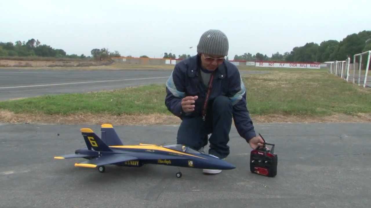 FA/18 Blue Angels 70mm EDF JET Flight Review in HD!