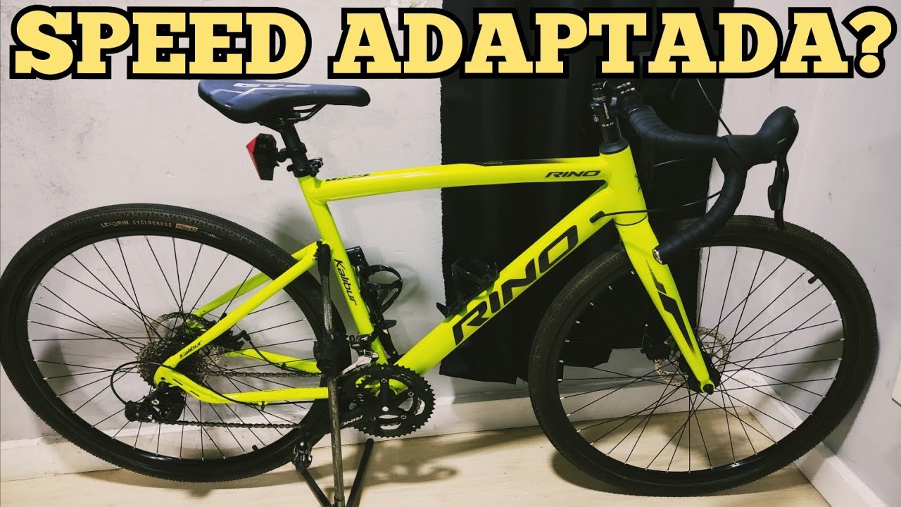 É UMA BIKE GRAVEL OU BIKE SPEED ADAPTADA?