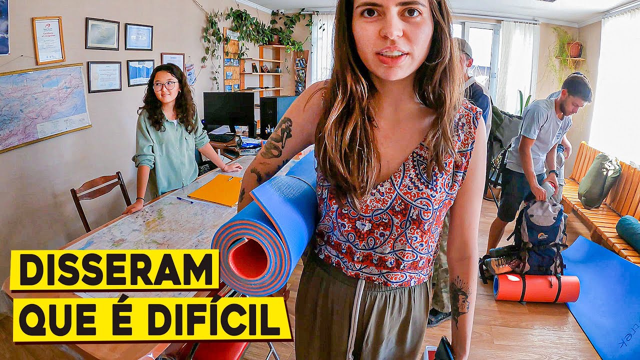 NOS PREPARANDO PARA A MAIOR AVENTURA DA VIAGEM