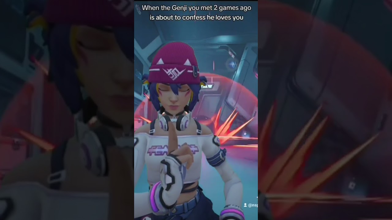 Overwatch. #overwatch2 #dva  #overwatchkiriko #genji #danganronpa #kiriko
