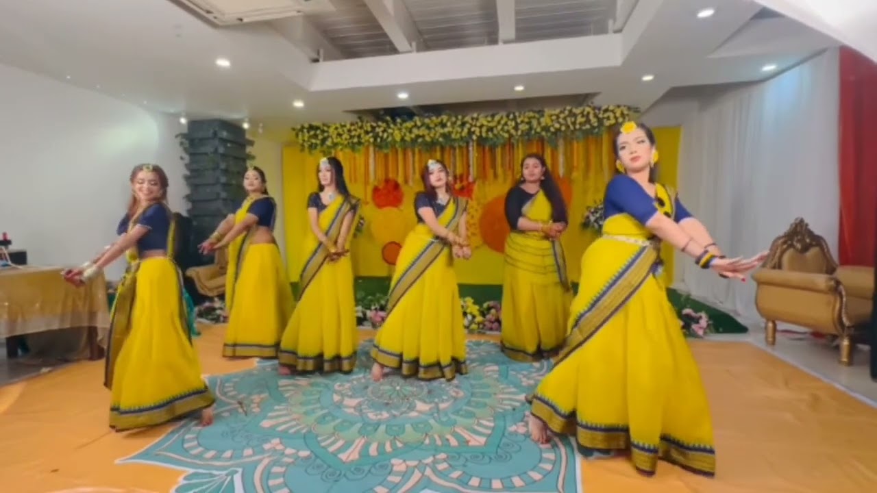 Gaye Holud Song [ Holud Dance Performance ]