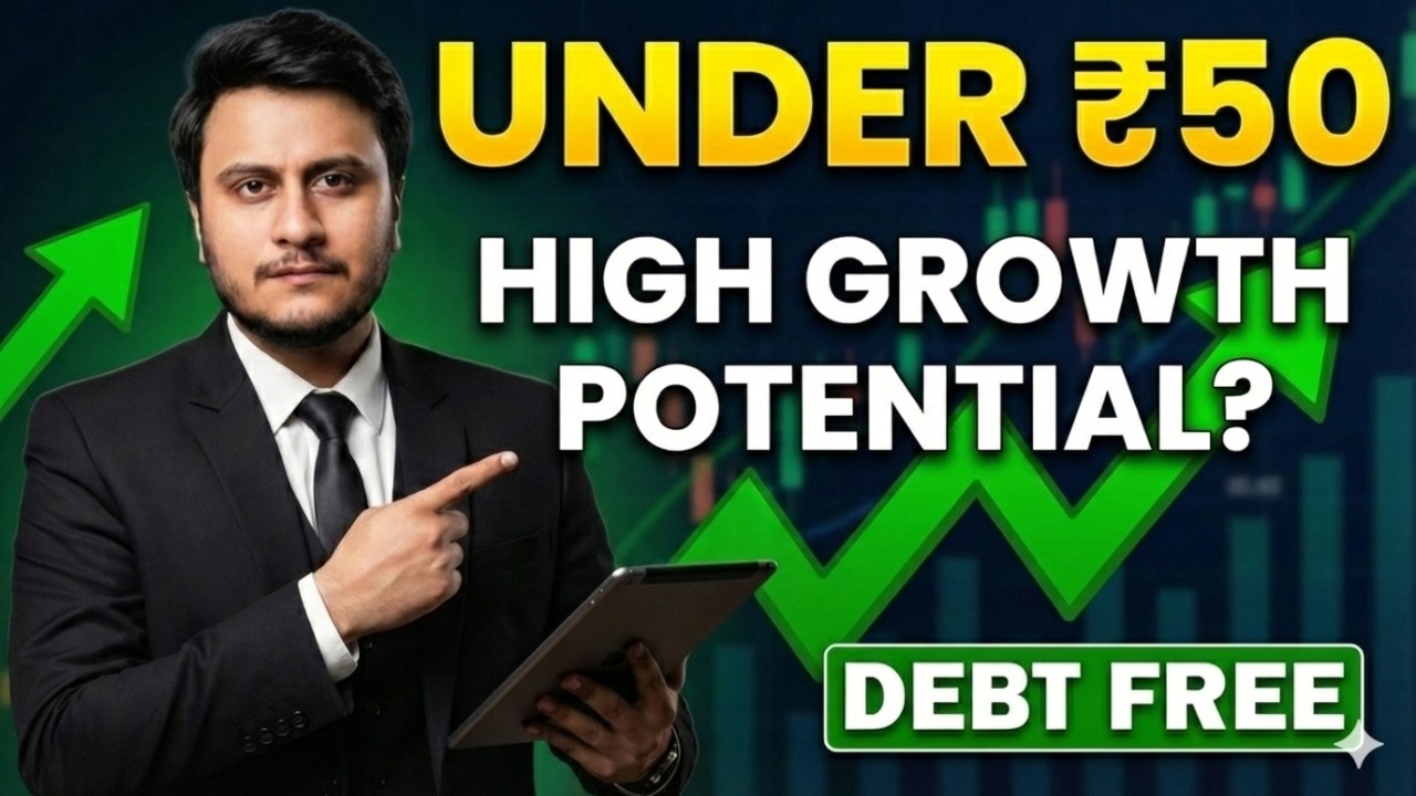 5 High Growth Small Cap Stocks Under ₹50 | 5 Next Gen, HyperGrowth Stocks Business Analysis 2026
