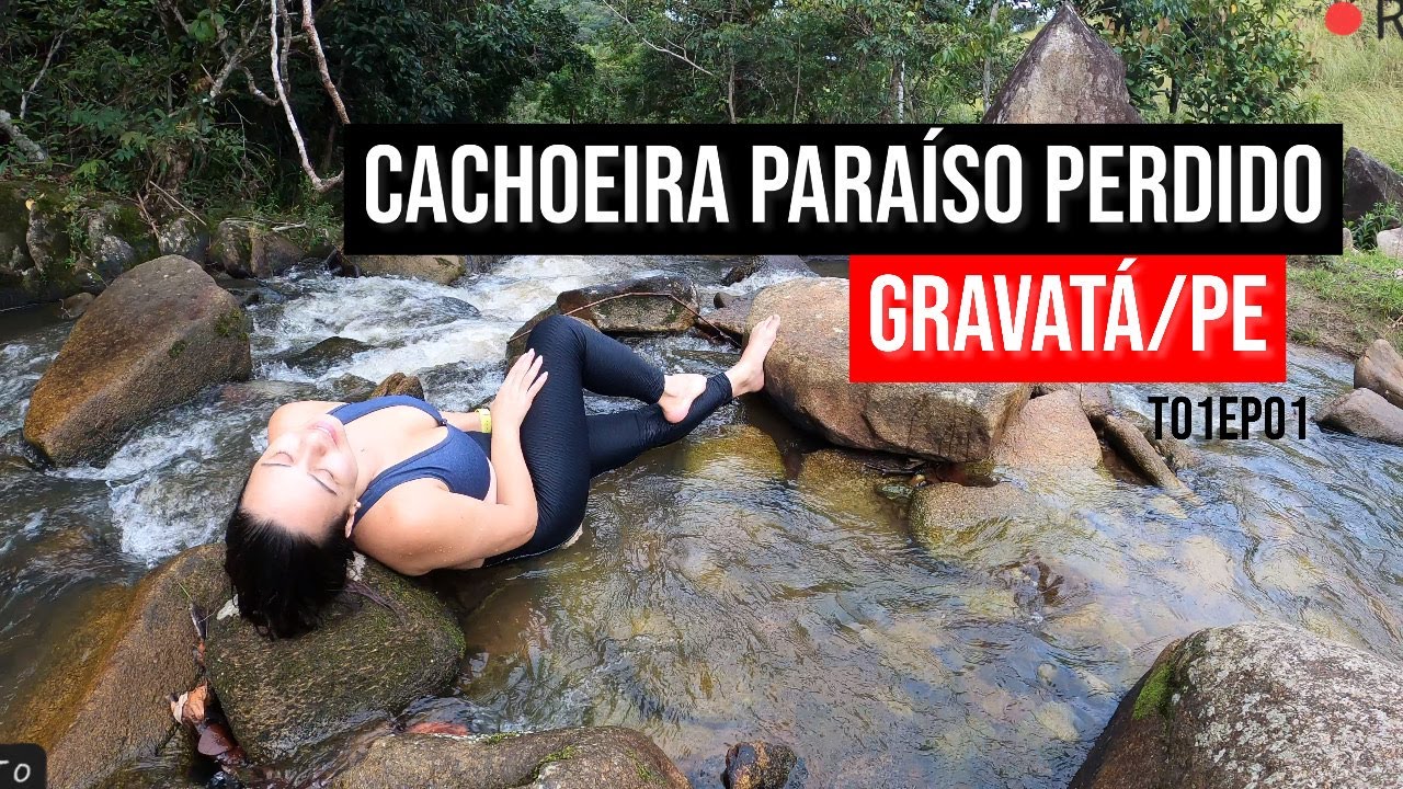 Cachoeira Paraíso Perdido : Gratavá/PE : Camping, Trilha, Sons da Natureza, Chuva e Cachoeira