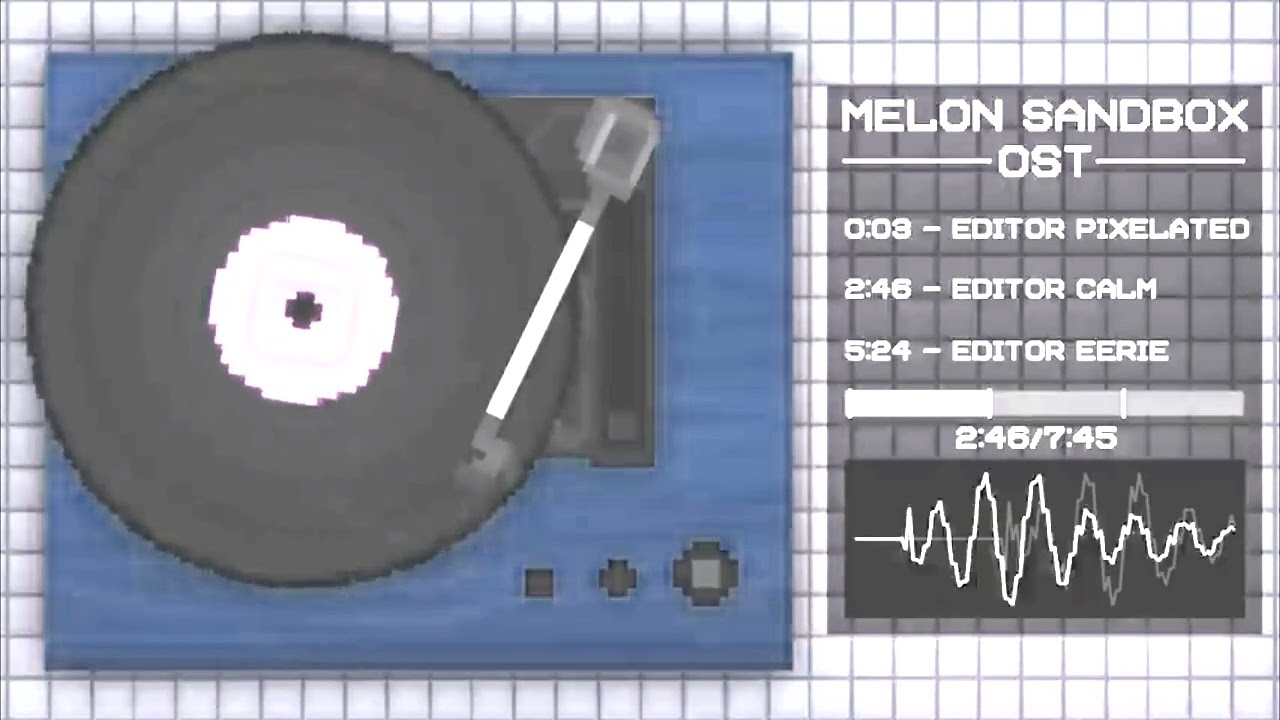 Melon Sandbox Editor OST in Radioup V1.VOCODEX