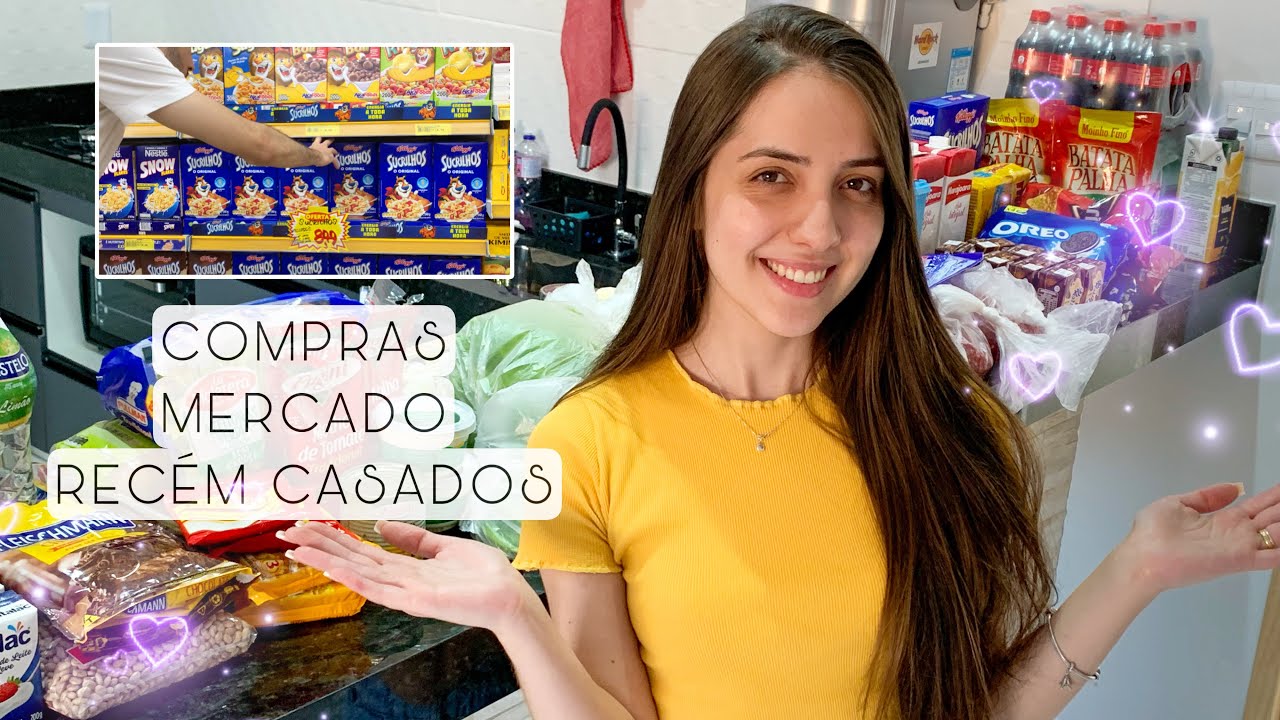 COMPRAS DO MÊS | RECÉM CASADOS 🫶❤️
