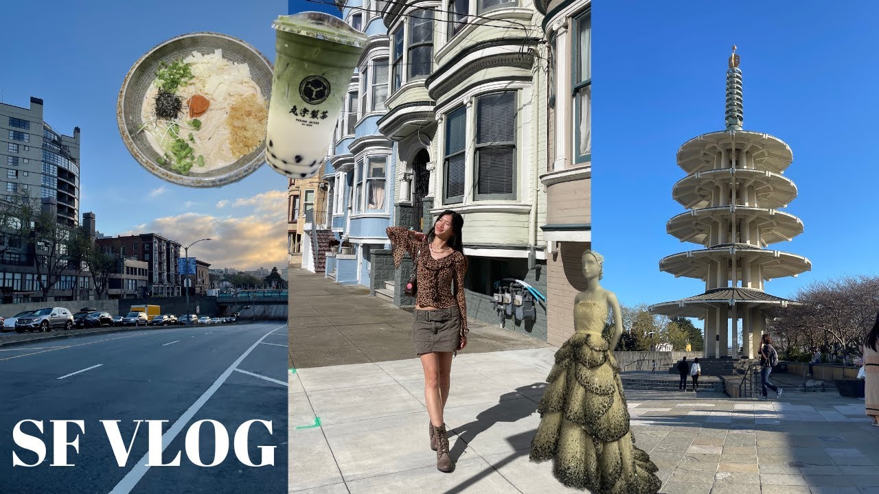 7 hours in San Francisco | Fashioning SF exhibit: de Young | conservatory of flowers | japantown
