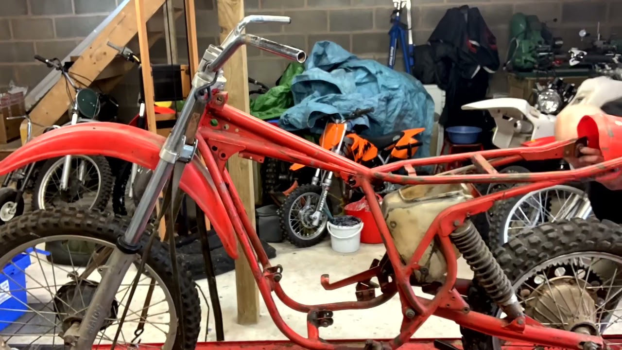 1977 Maico MC 440 AW restoration day1