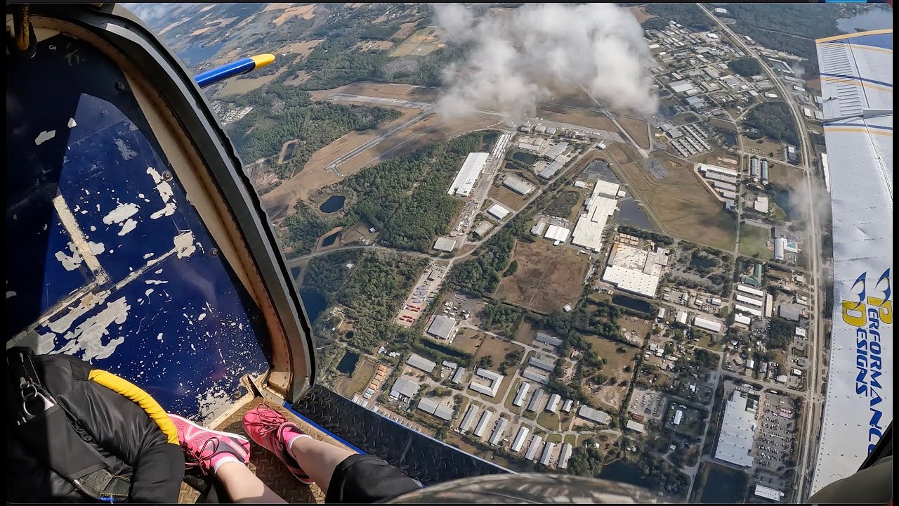 Beautiful Jump Day at Skydive Deland FL January 22 2023