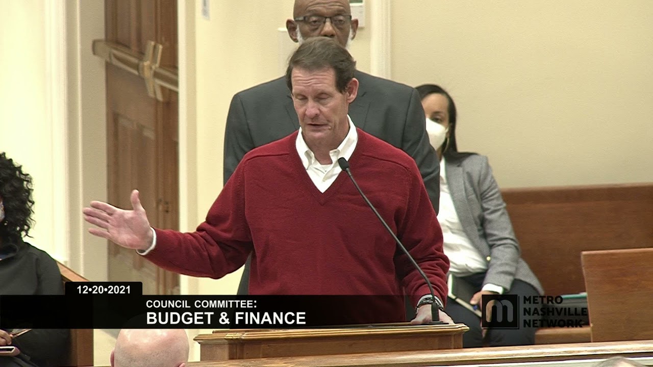 12/20/21 Council Committee: Budget & Finance