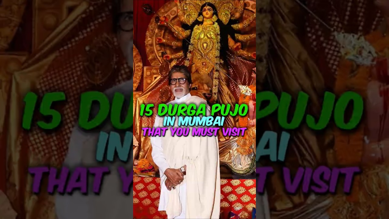 DON'T MISS this 15 Durga Puja Pandals in Mumbai | The Indian Story #durgapuja #durgapuja2025